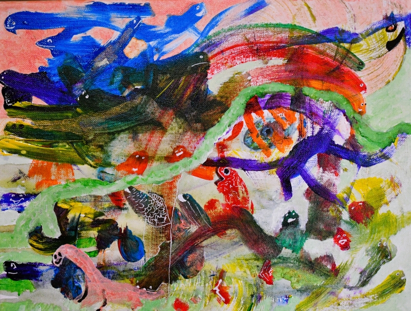 GGA Fish by artist Kurt Lapham